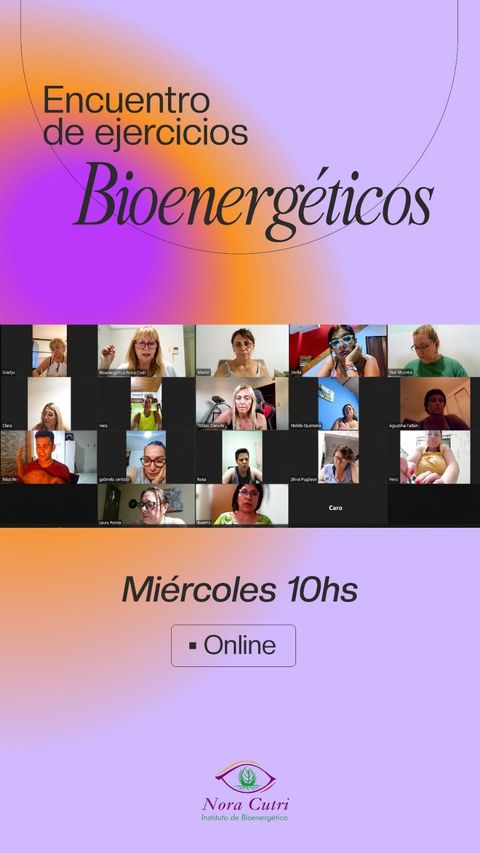 Encuentro de Ejercicios y movimientos Bioenergeticos Online
