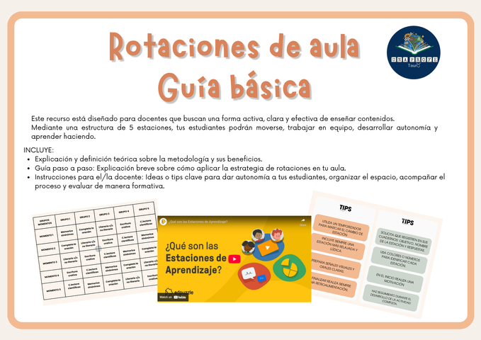 Guía básica rotaciones de aula