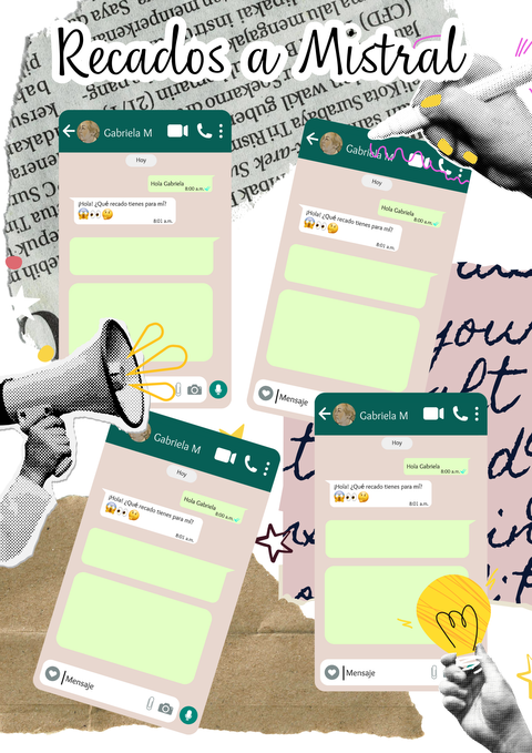 Plantilla whatsapp recados a Mistral