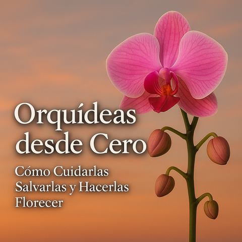 Orquídeas desde Cero: Cómo Cuidarlas, Salvarlas y Hacerlas Florecer