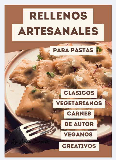 2 x 1 Ebook rellenos para pastas + Ebook Masa de Pasta casera.
