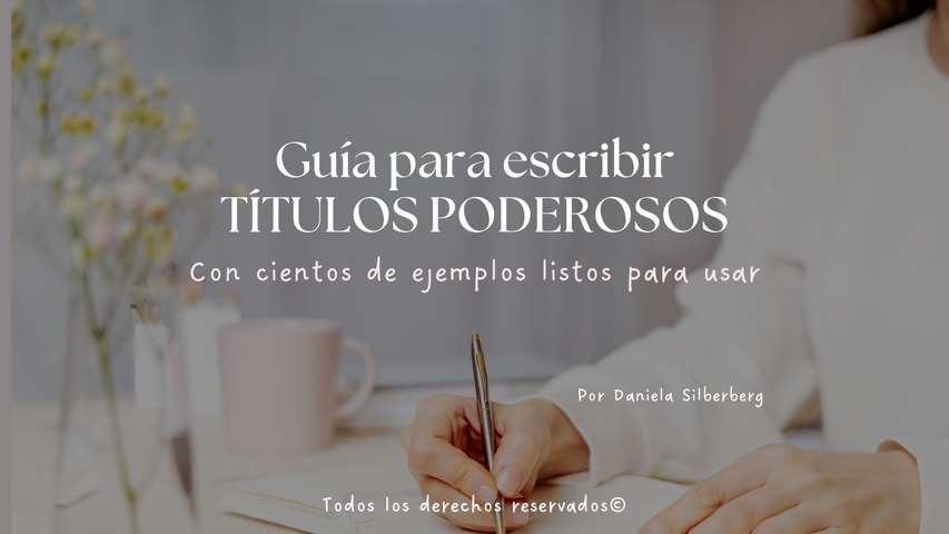 Guía de títulos poderosos