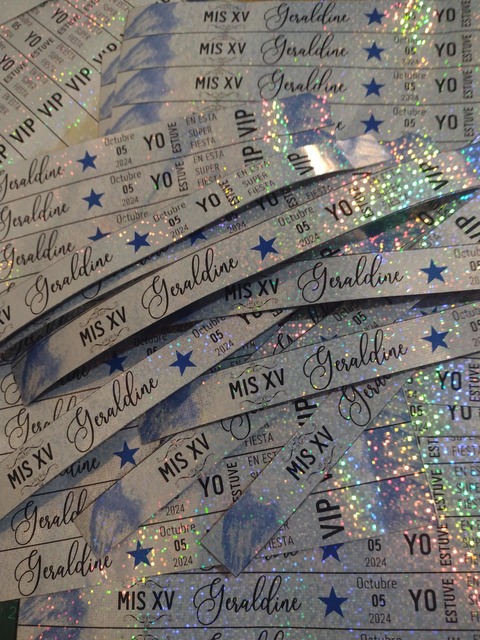 Pulseras VIP x 25