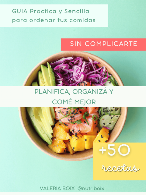 Guía para organizar tus comidas y dejar de improvisar 