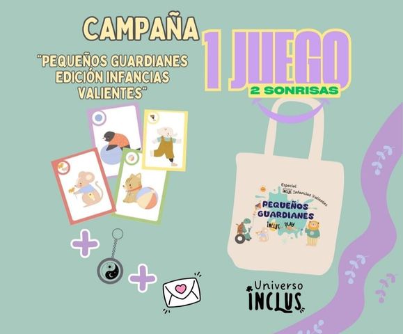 1 Juego 2 sonrisas Donación 