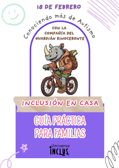 Guía para familias y educadores: 18F Síndrome Asperger