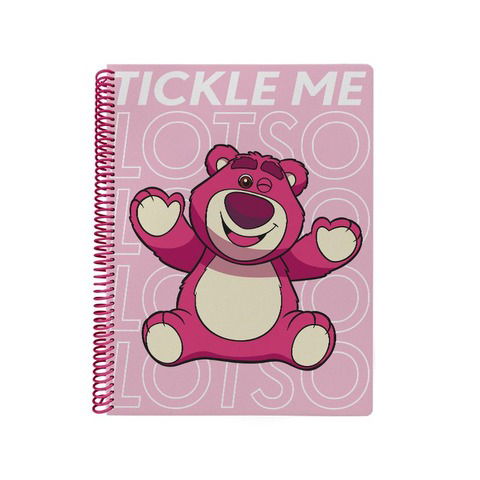 Cuaderno Universitario Mooving Lotso T/Semi Rigida 80H. Rayado 