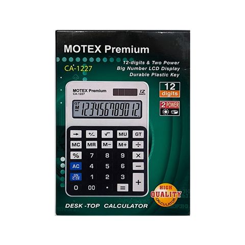 Calculadora Motex Premium CA-1227 - 12 Digitos