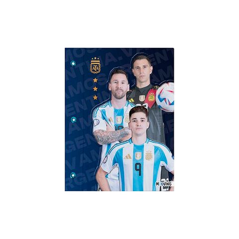 Carpeta Nº3 dos tapas Mooving AFA 