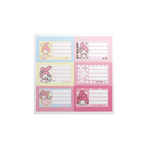 Etiquetas Mooving My Melody M6 x12