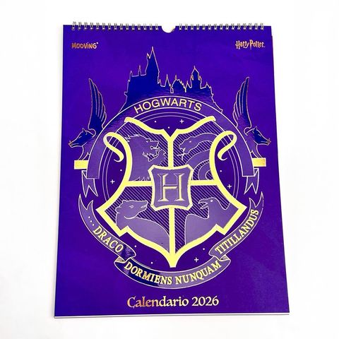 Calendario 2026 de Pared Mooving Harry Potter 30x40 (9222)