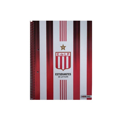 Cuaderno Universitario Mooving Estudiantes de L.P. T/Semi Rígida 80H. Rayado 