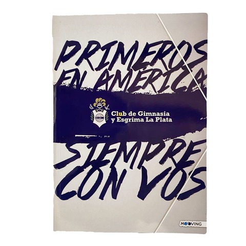 Carpeta Oficio con Elástico Mooving Gimnasia 
