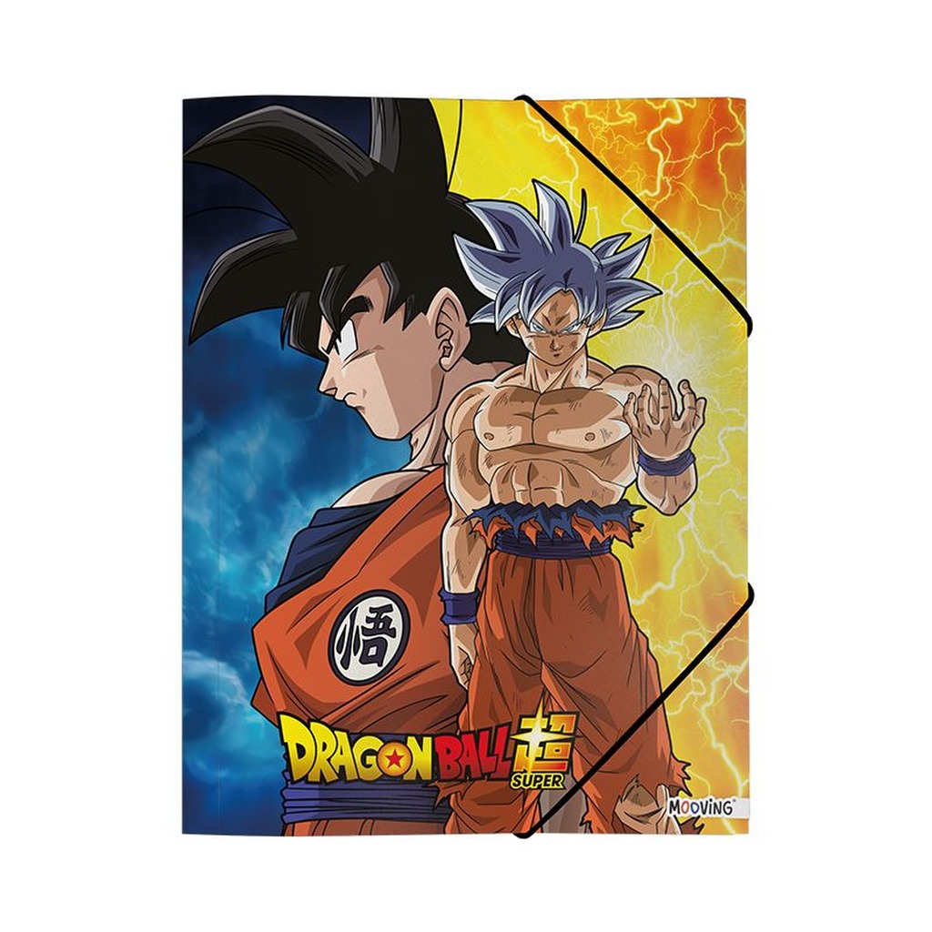 Carpeta Oficio con Elástico Mooving Dragon Ball "Goku x2" - Batik ...
