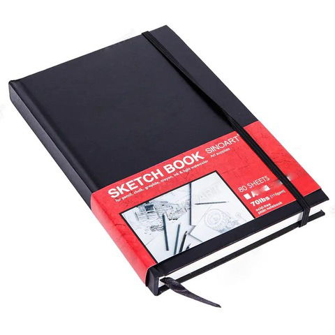 Block Sinoart Boceto (100GRS) (28,5X36,5) (SFZ032) 80H. Sketch Book Encuadernado