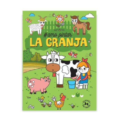 Libro para Colorear para Niños Edic. Arcadia #Amo Pintar 