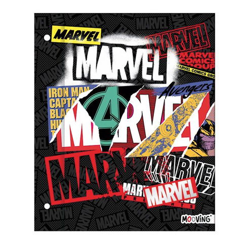 Carpeta Nº3 dos tapas Mooving Marvel 