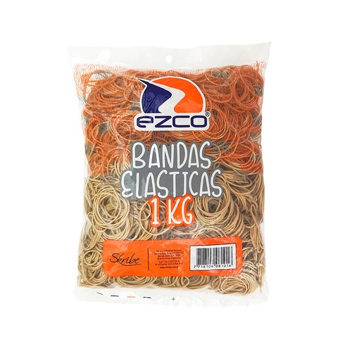Banda elástica común 40mm x1000grs Ezco