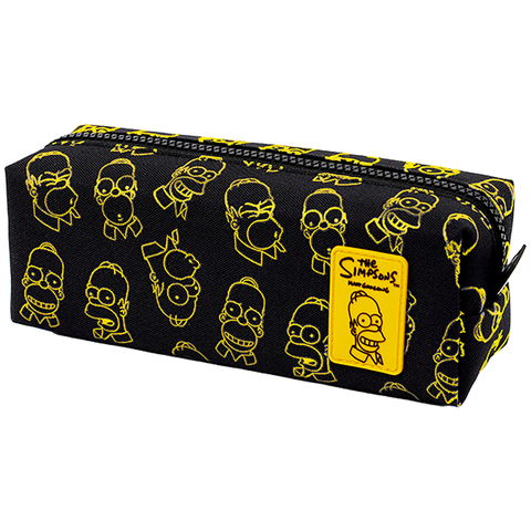 Cartuchera Mooving Tela Rectangular Grande Simpsons 