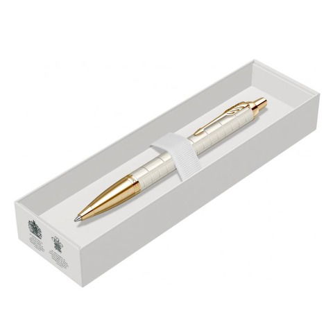 Lapicera/Bolígrafo Parker IM Retractil Premium Blanco Perlado (2143643)