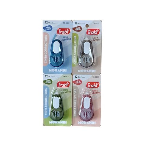 Corrector Cinta Trabi 5mm x 12mts TR-19812 