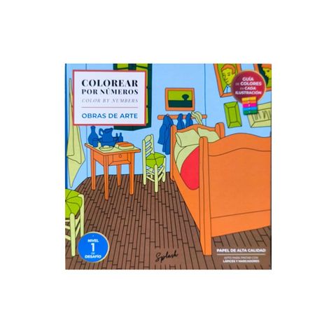 Libro para Colorear para Adultos Splash 