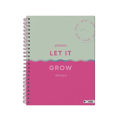 Cuaderno Universitario Rayado Tapa Dura Mooving 