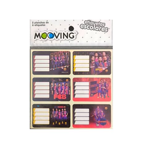 Etiquetas Mooving Barcelona 