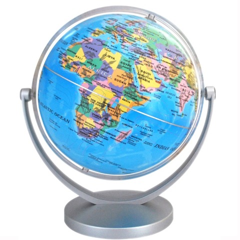 Globo Terráqueo Político Multigiro 20 cm (207 WD) 