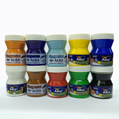 Tempera Alba Tradicional Pote 100ml