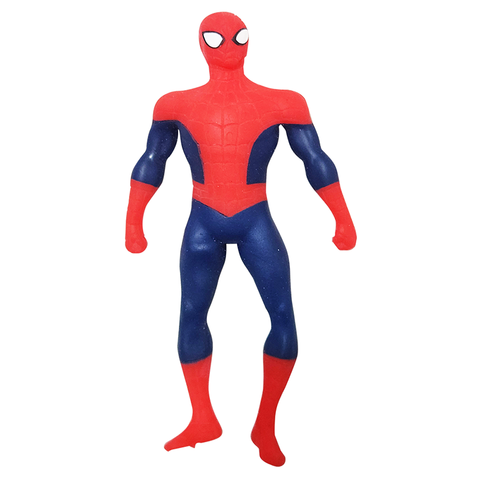 Muñeco Spiderman estirable stretch 15cm (8366)
