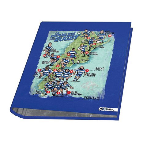 Carpeta A4 2x40 Mooving Kevingston Mapa Arg.