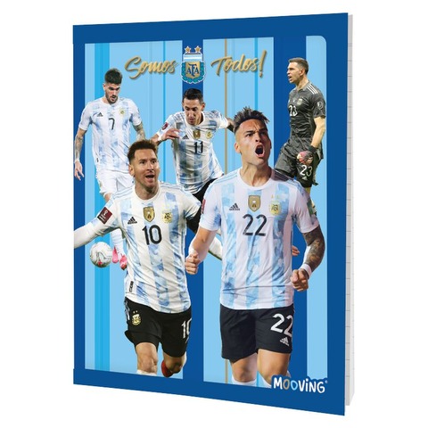 Cuaderno Mooving 16x21cm T/F 48Hj.