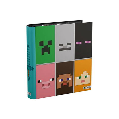 Carpeta Nº3 3x40 Mooving Minecraft 