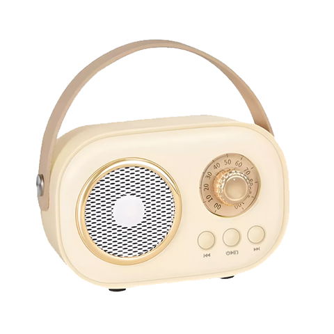 Parlante Ibi Craft Mini Speaker Wireless Vintage Beige (970210)