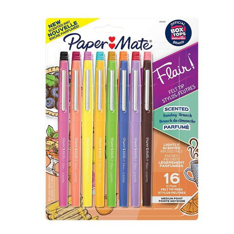 Marcador Paper Mate Flair Scented x16 (5408)