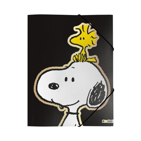 Carpeta Oficio con Elástico Mooving Snoopy 