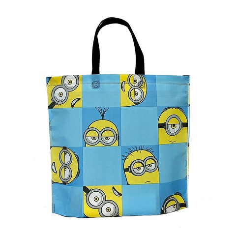 Eco Bolsa Wero Minions Blue 40x45cm (we4126)