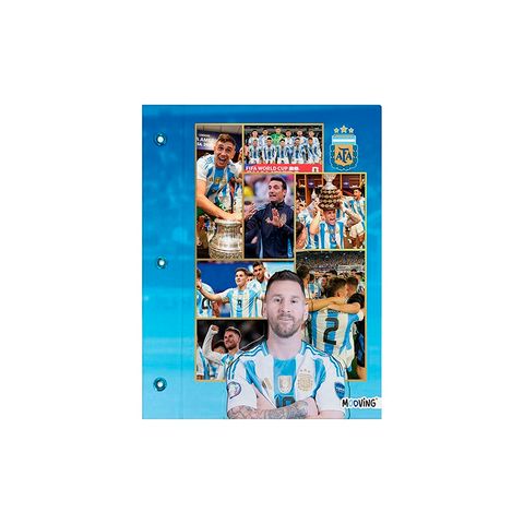 Carpeta Nº3 dos tapas Mooving AFA 