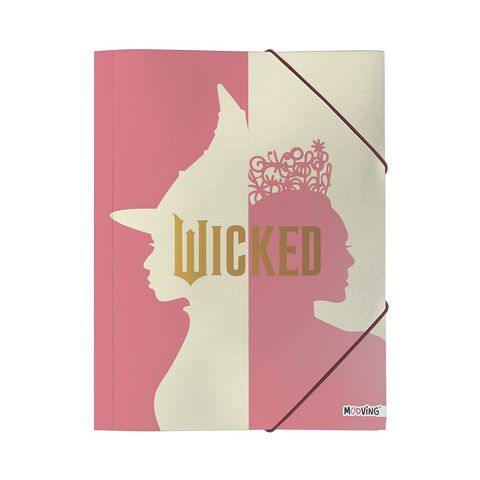 Carpeta Oficio con Elástico Mooving Wicked 