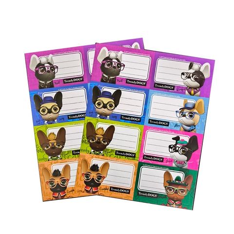 Etiquetas PPR Trendy Dogs x16