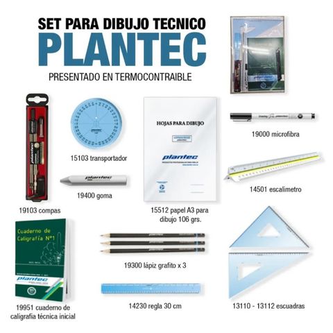 Set Tecnico Plantec 13 Productos