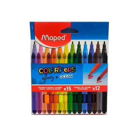 Lápiz Maped Colorpeps Combo x15 