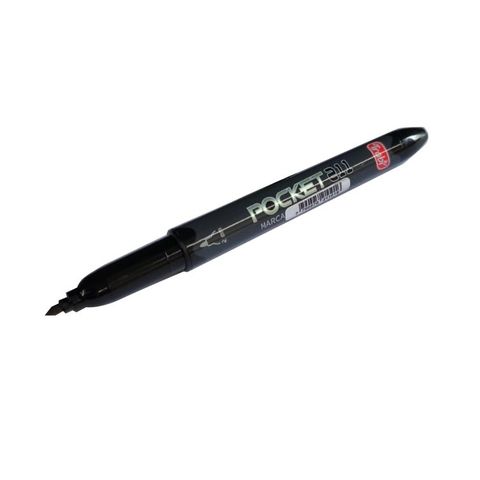 Marcador Trabi Permanente Pocket 211 Negro