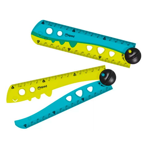 Regla Maped 15/30cm Plegable Croc Croc (282030)