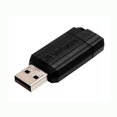 USB Drive Verbatim 128 GB Pinstripe Microban 2.0 (49071)