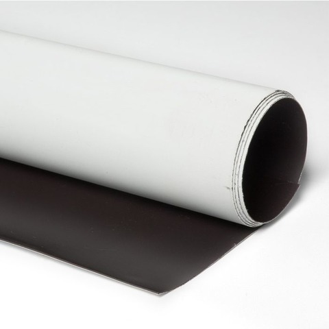 Imán Flexible con Adhesivo 62cm Ancho x Metro