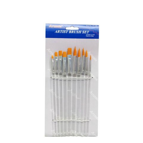 Pack de Pinceles Artmate x10 Surtidos Sintético (ACY-104)