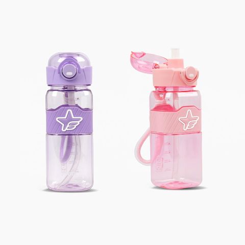 Botella Reutilizable Footy Acrilica C/Sorbete (BOTFTY-201) Pastel