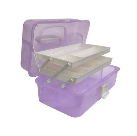 Porta Pinceles Caja Plástica Multiuso Giorgione Tonalizado (800-1)